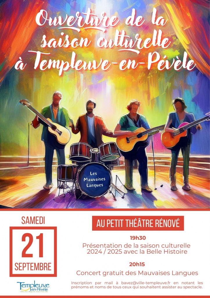 Ouverture saison culturelle 2024