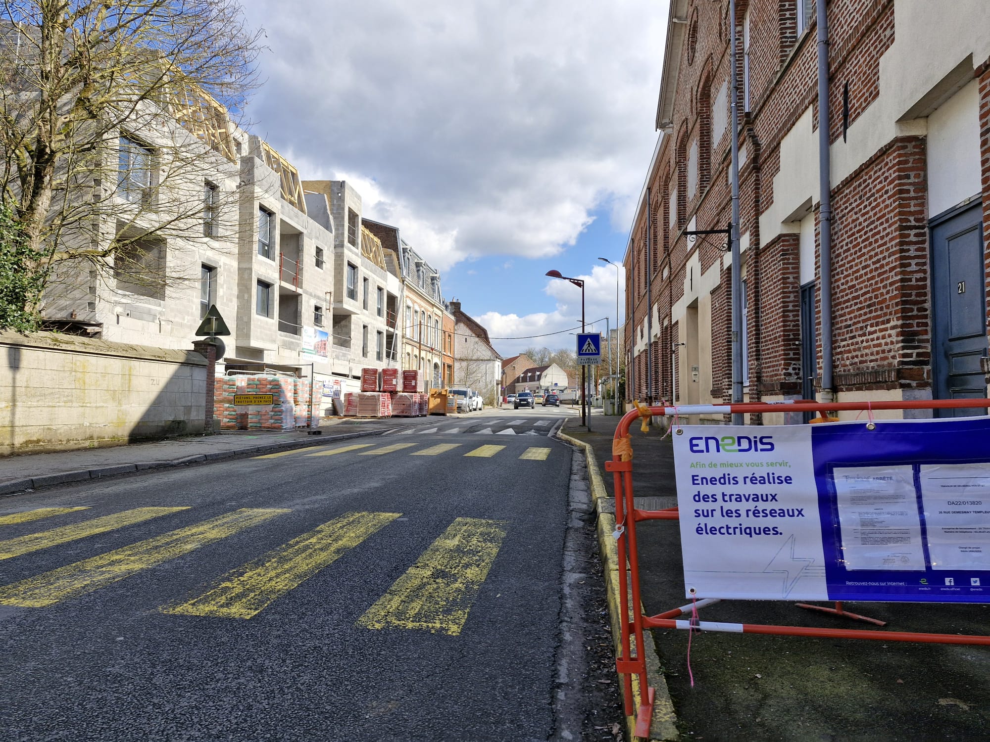 Travaux de création d’alimentation électrique